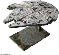 Revell REV 01211, Revell Bandai Millennium Falcon (REV 01211) Braun/Grau