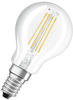 Osram, Leuchtmittel, LED Lampe Retrofit P40 4.5W E14 klar Filament tageslichtweiss