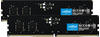Crucial Desktop Memory (2 x 32GB, 4800 MHz, DDR5-RAM, U-DIMM) (17286560) Schwarz