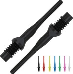 Bull's 62315, Bull's Tufflex Soft Tips 6mm(2BA) (62315) Gelb