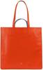 Dudu, Einkaufshilfe, Shopper Tasche Leder 40 cm, Orange
