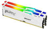 Kingston FURY Beast 32GB DIMM 5200MT/s DDR5 CL40 Kit of 2 White RGB XMP (2 x...
