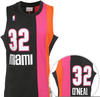 Mitchell & Ness, Herren, Sportshirt, NBA Miami Heat Shaquille O'Neal Trikot...