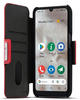 Doro Wallet Case (rot) für 8100 (Doro 8100), Smartphone Hülle, Rot