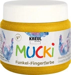 Mucki Funkel-Fingerfarbe (150 ml) (4000798117184) Gold, Grundpreis: &euro;...