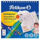 Pelikan 811231, Pelikan Malblock Combinox15cm 811231 Blatt Tier-Motive (15 x 15 cm,