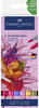 Faber-Castell, Marker, GOFA AQUA DUAL MARKER - Farbstoffmarker (Blumen, 6, 0.40 mm)