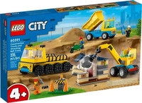 LEGO 60391, LEGO Baufahrzeuge und Kran mit Abrissbirne (60391, LEGO City) (60391)