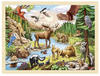Goki Einlegepuzzle Nordamerikanische Wildnis (96 Teile)
