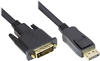 Good Connections DisplayPort — DVI (3 m, DisplayPort), Video Kabel