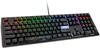 Ducky Shine 7 PBT Gaming Tastatur, MX-Speed-Silver, RGB LED - blackout (US) (US,