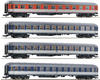 Roco 74025 H0 4er-Set Popwagen für den City-D-Zug DC 913 Münsterland der DB