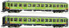 Roco 74193 H0 2er-Set Personenwagen, Flixtrain (DC)