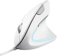Trust 25133, Trust Verto Wired Ergo Mouse White (Kabelgebunden) (25133) Weiss