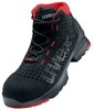 Uvex Safety, Sicherheitsschuhe, 1 Stiefel S1 85479 schwarz, rot Weite 12 Größe 35