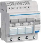 Hager ADZ360D, Hager HAG ADZ360D FI-LS 3X 1P+N 6kA C-10A 30mA Typ A QC (ADZ360D)