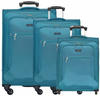 D&N, Koffer, Travel Line 6400 2-4-Rollen Kofferset 3tlg., (XL)