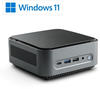 CSL Mini PC Narrow Box (Intel N200, 16 GB, 1000 GB, SSD, Intel UHD Graphics),...