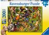 Ravensburger 133512, Ravensburger Bunter Dschungel (200 Teile)