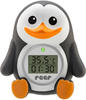 4x Reer My Happy Pingu, Thermometer + Hygrometer, Schwarz