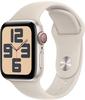 Apple MRG43QF/A, Apple Watch SE 2022/2023 (40 mm, Aluminium, 4G, One Size) Starlight
