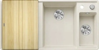 Blanco 527050, Blanco Axia III 6 S-F (Einbausp&uuml;le, 99 cm, 50 cm) (527050) Weiss
