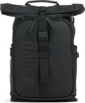 Rains RAINS-13430-01, Rains Texel Moulded | Rolltop Rucksack | schwarz