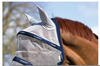 Horseware Rambo Plus Fly Mask Untreated - Silver, Warmblut