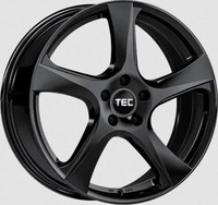 TEC Speedwheels AS5 Schwarz-glanz Alufelge 18 Zoll ET48 5x114,3 ML72,5