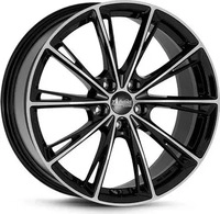OXXO Predator Black Black Polished Alufelge 18 Zoll ET45 5x112 ML66,6