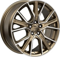 2DRV WH34 Schwarz Gl&auml;nzend Lackiert Alufelge 18 Zoll ET36 5x112 ML66,6