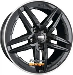 CMS C29-AERO Diamond Rim Black Alufelge 18 Zoll ET45 5x108 ML63,4