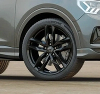 2DRV WH40 Schwarz Gl&auml;nzend Lackiert Alufelge 18 Zoll ET51 5x112 ML57,1