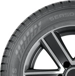 Nokian Seasonproof C1 195/65 R16C 104 T, Ganzjahresreifen, Kraftstoffeffizienz: D,