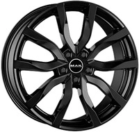 MAK Highlands Gloss Black Alufelge 19 Zoll ET38 5x120 ML72,6