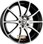 Tomason TN1 Flow Black Polished Alufelge 20 Zoll ET45 5x114,3 ML72,6