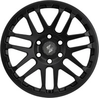 Eta Beta Combat Black Matt Lip Polished Alufelge 17 Zoll ET45 5x120 ML65,1