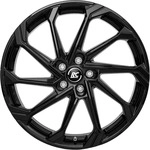 RC-Design RC36 Schwarz Glanz Alufelge 19 Zoll ET53 5x108 ML63,4