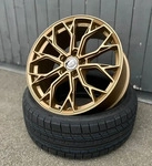 Damina Performance DM18 Black Painted Alufelge 19 Zoll ET35 5x112 ML66,6
