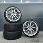 FF Wheels FF01 Silver Painted Alufelge 18 Zoll ET45 5x112 ML66,6