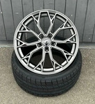 Damina Performance DM18 Black Painted Alufelge 19 Zoll ET45 5x112 ML66,6