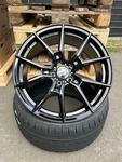 Damina Performance DM13-Superlight Black Glossy Alufelge 19 Zoll ET45 5x112...