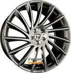 Tomason TN16 Dark Hyper Black Polished Alufelge 18 Zoll ET35 5x100 ML63,4