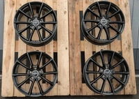 2DRV WH28 Schwarz Glanz Lackiert Alufelge 19 Zoll ET35 5x112 ML66,6