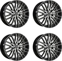 Oxigin 19 Oxspoke Black Full Polish Alufelge 18 Zoll ET35 5x112 ML66,6