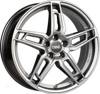 DBV 5DS 005 Shadow Silber Alufelge 16 Zoll ET38 5x112 ML70,1