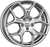 MAK Epica Gloss Black Alufelge 17 Zoll ET39 5x100 ML57,1