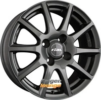 Rial Milano Titanium Alufelge 14 Zoll ET43 4x100 ML63,3