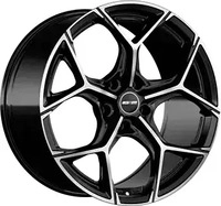 GMP Ultrivity X Glossy Black Alufelge 19 Zoll ET45 5x112 ML57,1
