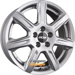 OXXO Ferox Silver Alufelge 16 Zoll ET35 5x114,3 ML72,6
